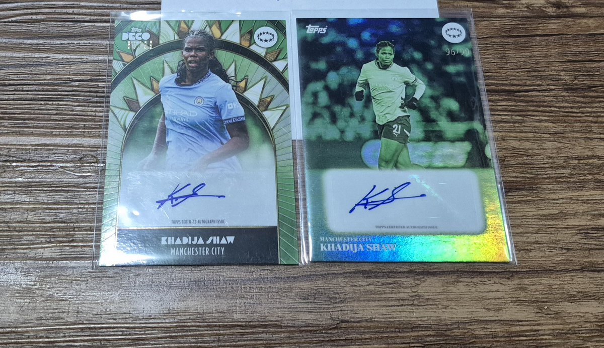 captainbecky04's tweet photo. @ShamrockCards $15 for both https://t.co/WqReLYFZ8q