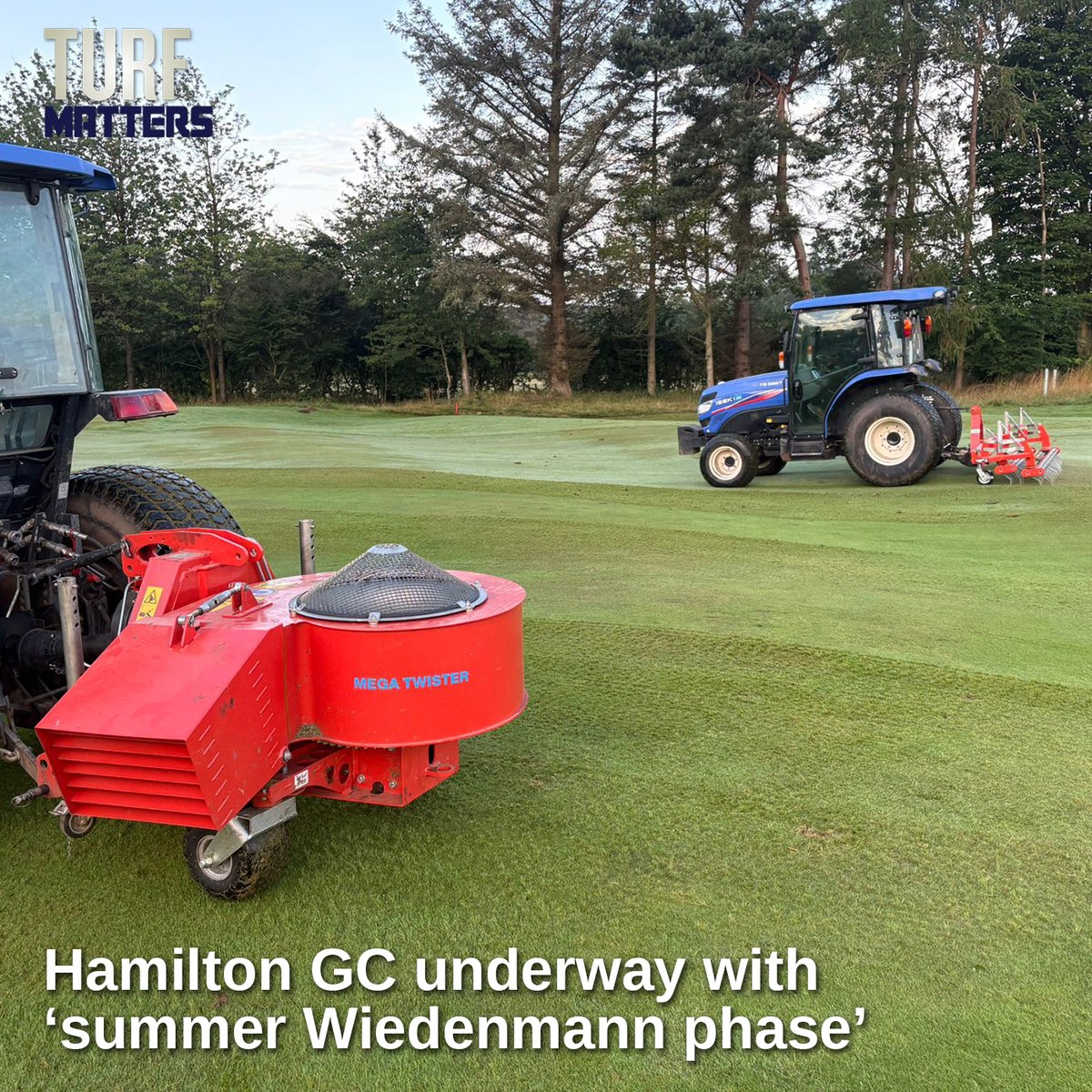 Turf Matters (@turfmatters) on Twitter photo #TurfNews Hamilton Golf Club has entered what Course Manager Neil Hogg calls its “summer <a href="/WiedenmannUK/">Wiedenmann UK</a> phase” — when its fleet of specialist turf care machines is fine-tuned for summer maintenance.
Read more 👉 turfmatters.co.uk/hamilton-gc-un… #TurfNews Hamilton Golf Club has entered what Course Manager Neil Hogg calls its “summer <a href="/WiedenmannUK/">Wiedenmann UK</a> phase” — when its fleet of specialist turf care machines is fine-tuned for summer maintenance.
Read more 👉 turfmatters.co.uk/hamilton-gc-un…