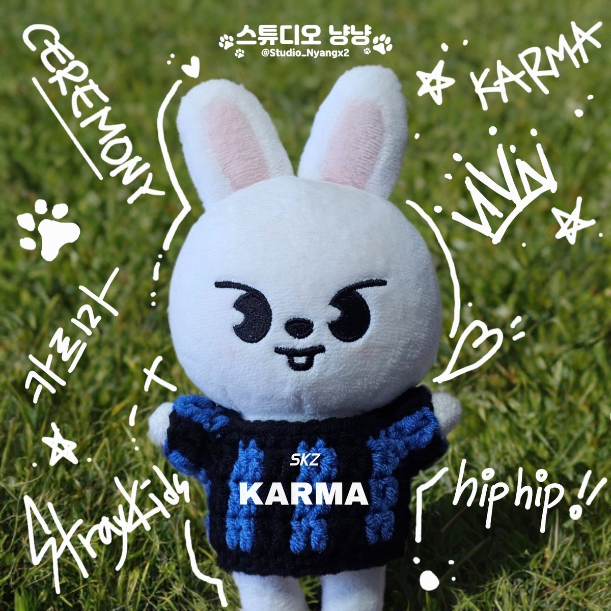 Studio_Nyangx2's tweet photo. 뜨개옷 KARMA UNIFORM ver.

#StrayKids #스트레이키즈
#KARMA
#CEREMONY
#StrayKidsComeback
#YouMakeStrayKidsStay

#스키주 #SKZOO #리빗 #LEEBIT

#뜨개옷 #뜨개인형옷 #인형뜨개옷 #인형옷 #코바늘 #crochet #솜세사리 
#Studio_Nyangx2 #스튜디오냥냥 https://t.co/02vYKUETMh