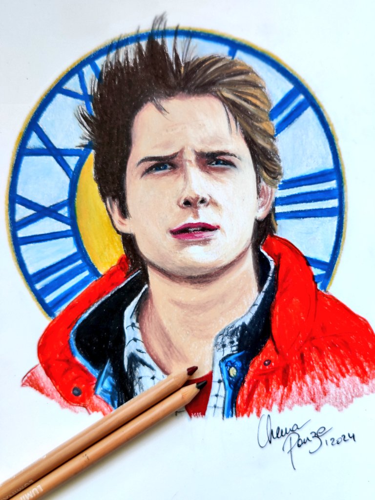 ¡Buenos días y feliz jueves! ⚡⚡
#art #BackToTheFuture