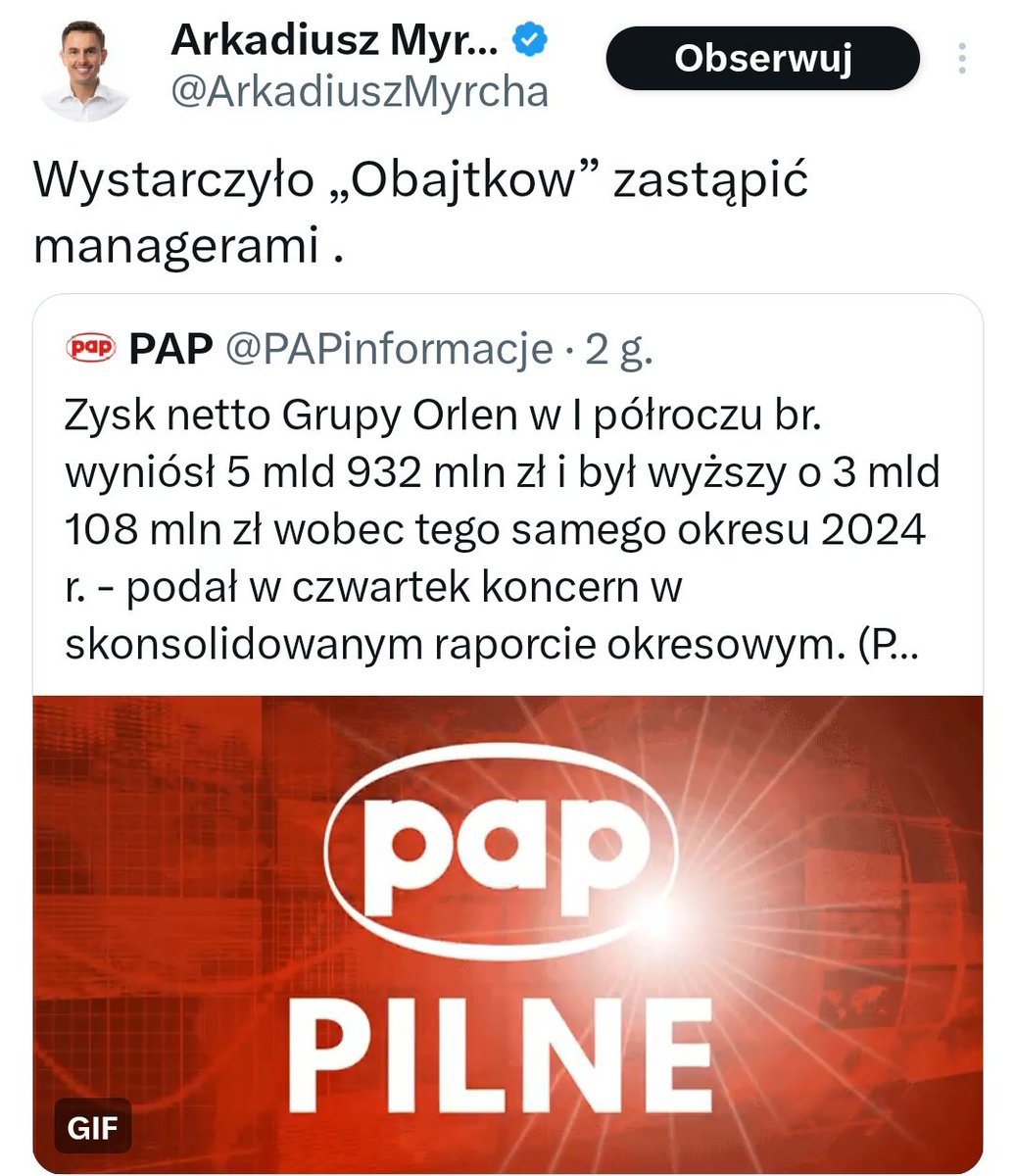 ‼️😎‼️

"Obajtki" 2023 - 13 miliardów. 

Myrcha ⬇️