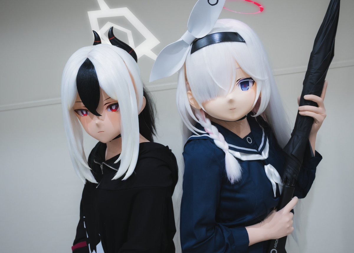 需要我们来帮忙吗，Sensei?

Do you need our help for anything, Sensei?

🎀: <a href="/Petal_Boy_/">petal kig</a> 
📸: <a href="/RealsTori762/">Reals</a> 

#kigurumi #着ぐるみ #BlueArchive