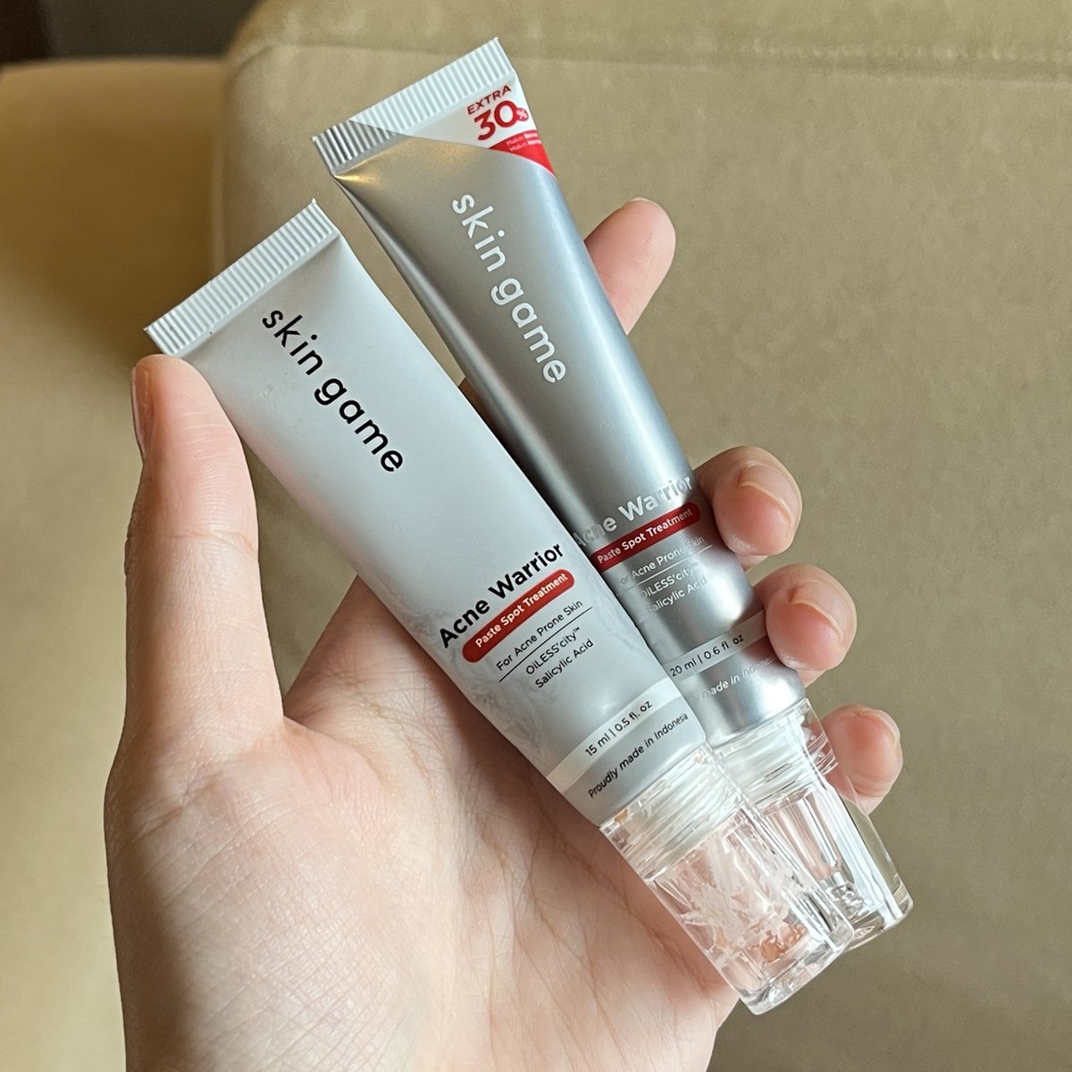 time to say goodbye ~

byebye sama jerawat membandel cuman pake satu produk ANDALAN NOMOR SATU! kayanya belum ada yg bisa nandingin kehebatan ACNE PASTE satu enih 😏🫵🏻