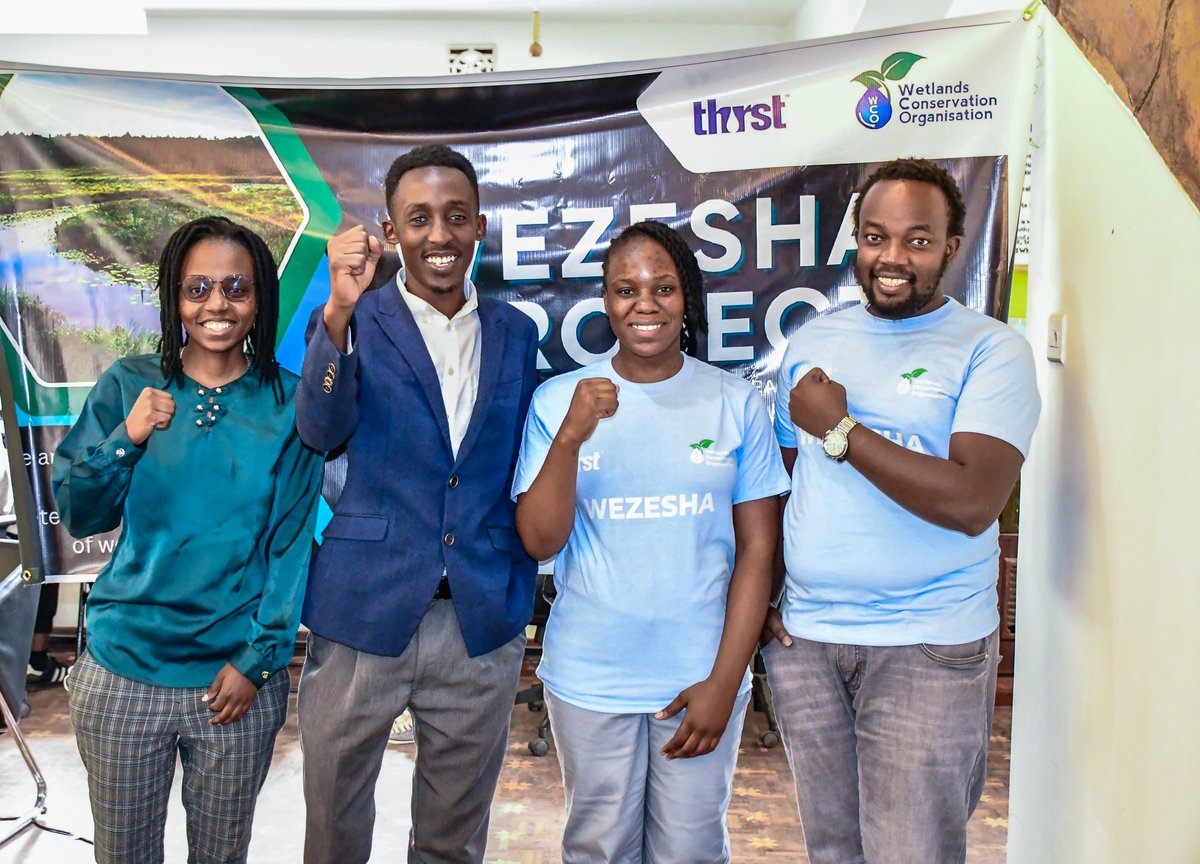 Our next chapter is here! ✨

I'm delighted to share that we are funding 8 community-led projects across Kenya and Uganda, each driving solutions that protect water, health, food and nature 💧🌍

First up is <a href="/WetlandOrg/">Wetlands Conservation Organisation</a>'s Project WEZESHA, which launched yesterday. Young leaders