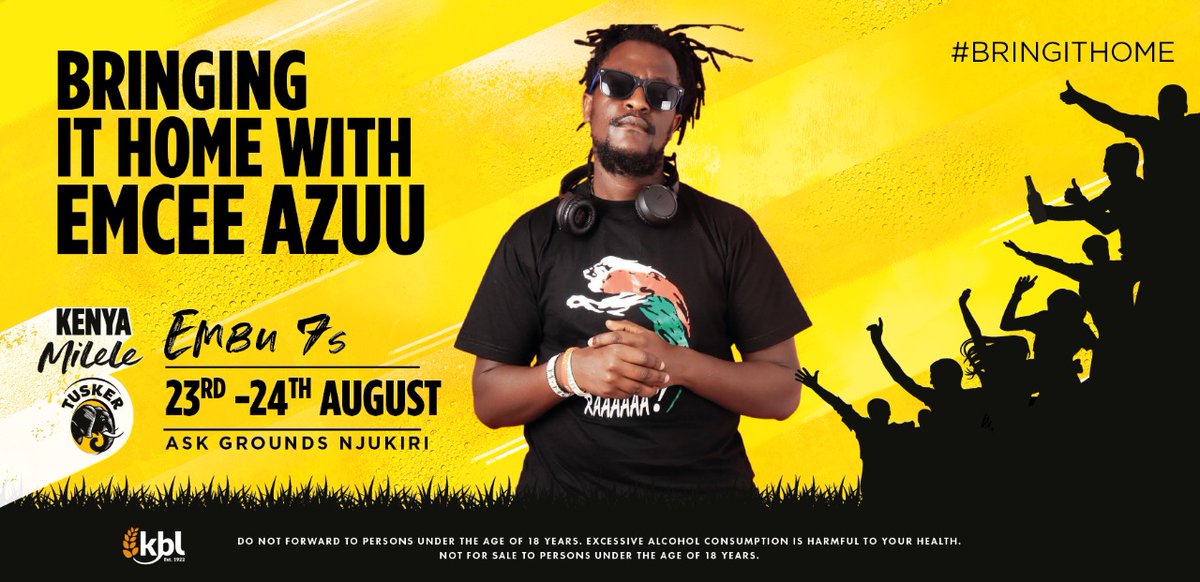 AzuTopshutter's tweet photo. 📷 BRINGING IT HOME WITH MC AZU! 📷 The countdown is ON! #Embu7s is calling, and the voice of the pitch—#MCeeAzu—is ready to light up ASK Grounds Njukiri with unmatched vibes, electric energy, and pure Kenyan flavour!
📷 Date: 23rd – 24th August 📷 Venue: ASK Grounds, Njukiri 📷 https://t.co/oCTXuJKOwf