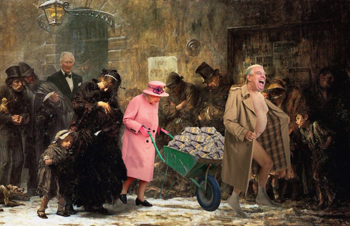So Prince Andrew is apparently "bracing himself" in the wake of more Epstein revelations. 
I for one think we should be damn grateful for the upstanding moral lead given to us by the British Royal Family. 
Philip and Fergie's Mum, Charles and Camilla, and Randy Andy's Lolitas.🤮