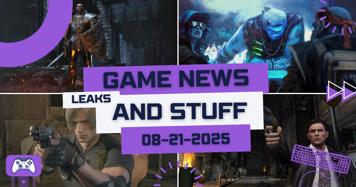 gamedevrelay's tweet image. Hello friends, Happy Thursday! 📆

In today’s news:
🎮 Diablo 4 New Class Leak
🎮 Beyond Good &amp;amp; Evil 2 Might Utilize Gen AI
🎮 Plans for Next Resident Evil Remakes
And More!

open.substack.com/pub/gamedevrel…

Have a great day everybody and stay tuned for more news! 🙌
