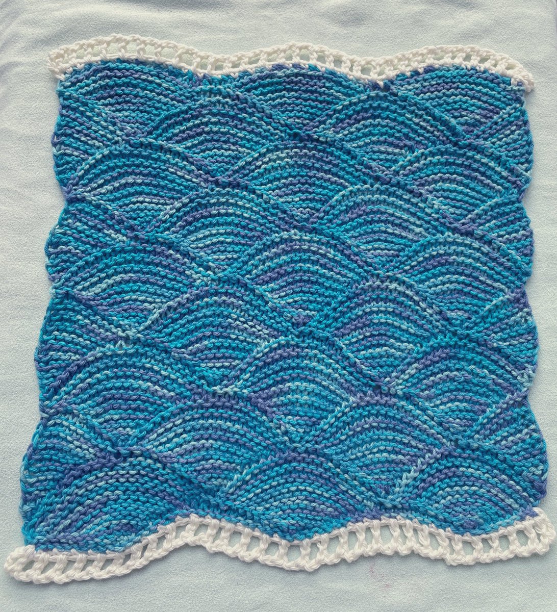 これは水通しをした
ニッタオル「さざなみ」
参考動画は↓