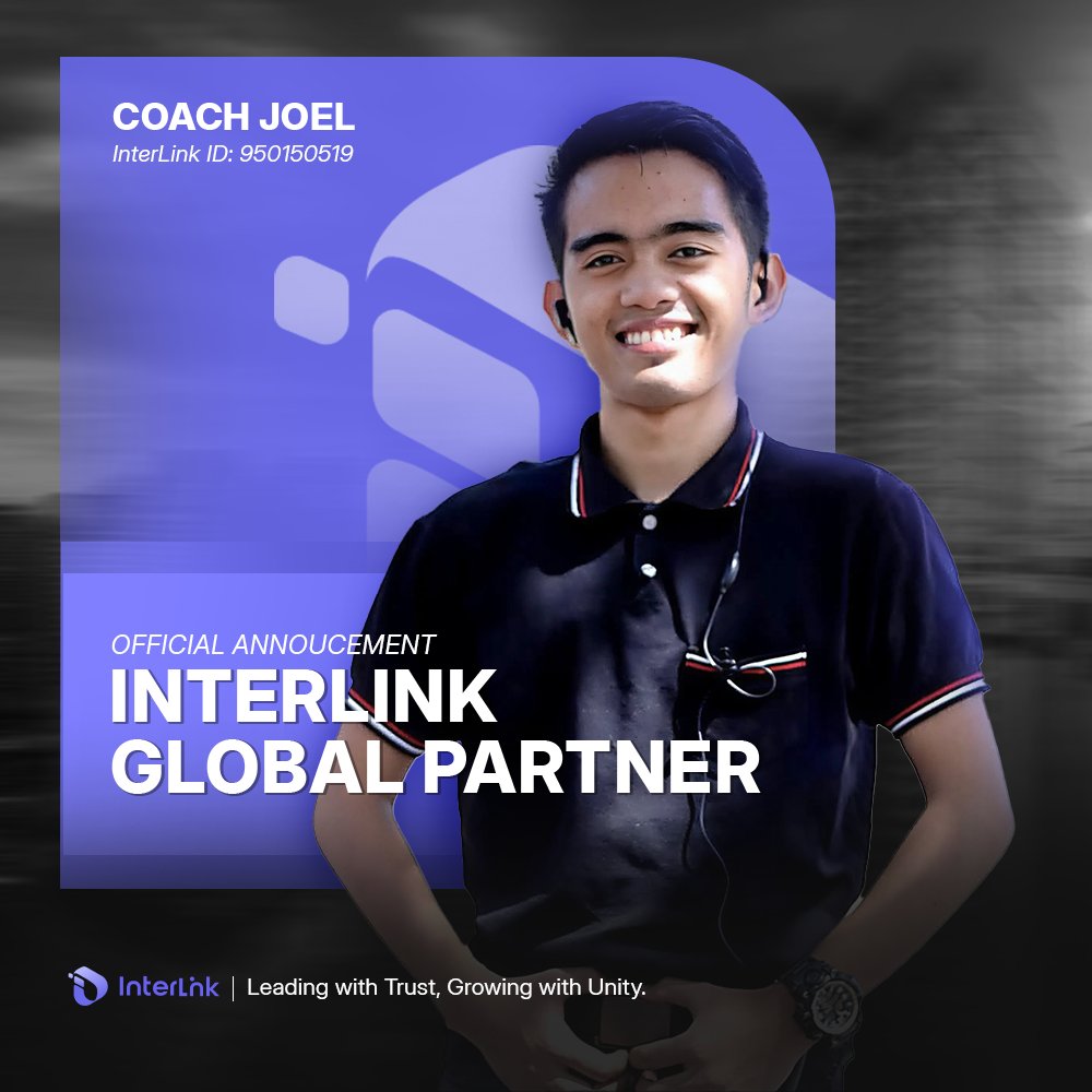 Spinel Labs (@spinellabs) on Twitter photo ๐จ Official Announcement: InterLink Global Partners
Today, <a href="/inter_link/">InterLink Labs ๐ค + ๐</a> proudly announces the promotion of two outstanding leaders to the prestigious rank of InterLink Global Partner in our new 5-Level Ambassador System:
๐ฅ Coach Joel <a href="/C_Interlinklabs/">Coach Joel | Interlink Labs</a> โ Former Global Leader of ๐จ Official Announcement: InterLink Global Partners
Today, <a href="/inter_link/">InterLink Labs ๐ค + ๐</a> proudly announces the promotion of two outstanding leaders to the prestigious rank of InterLink Global Partner in our new 5-Level Ambassador System:
๐ฅ Coach Joel <a href="/C_Interlinklabs/">Coach Joel | Interlink Labs</a> โ Former Global Leader of