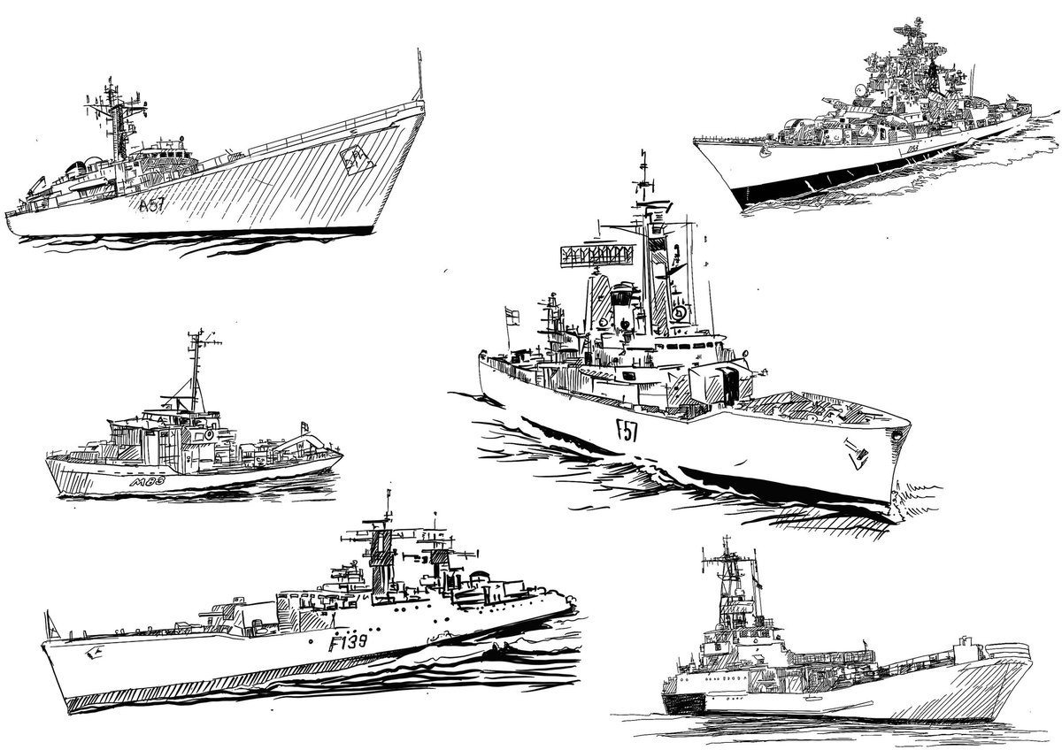 chatterjeea330's tweet photo. Can you guess these ships? ⚓️
Some of you served on them — in an era before GPS. Respect. #IndianNavy #SeaStories #WithoutGPS #NavyVeteran https://t.co/bKs3RpoxmW