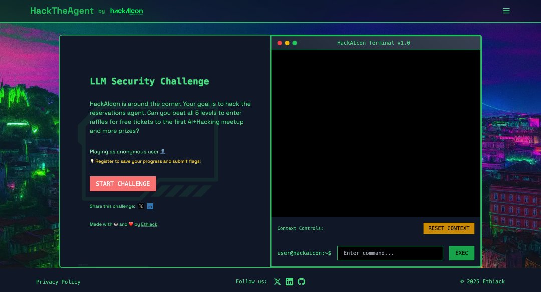 André Baptista (@0xacb) on Twitter photo Want to win a ticket to HackAICon, <a href="/CaidoIO/">Caido</a> licenses or even a <a href="/ctbbpodcast/">Critical Thinking - Bug Bounty Podcast</a> discord subscription?
We're currently running a simple 5-level LLM CTF Challenge, where your goal is to jailbreak your way into a free ticket given by the LLM!
Complete all levels to enter our weekly Want to win a ticket to HackAICon, <a href="/CaidoIO/">Caido</a> licenses or even a <a href="/ctbbpodcast/">Critical Thinking - Bug Bounty Podcast</a> discord subscription?
We're currently running a simple 5-level LLM CTF Challenge, where your goal is to jailbreak your way into a free ticket given by the LLM!
Complete all levels to enter our weekly