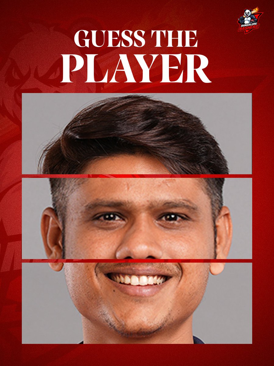 Teen chehre, ek challenge! 🧐 Batao yeh kaun se teen Bashers hain? 👇
#BangaloreBashers #ECLT10 #Cricket #PandaGang #Season3 | <a href="/eclt10league/">Entertainers Cricket League</a>
(Bangalore Bashers, ECL, Cricket, Panda Gang, Season 3)