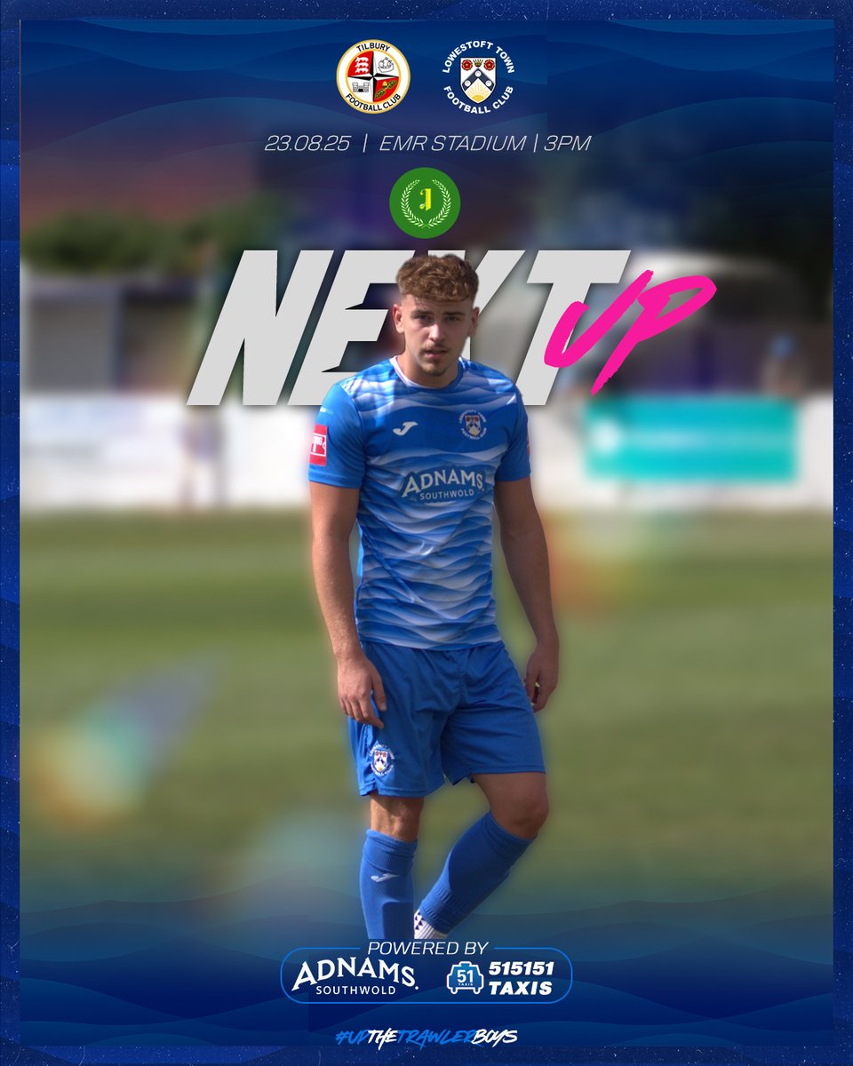 🚍💥 AWAY DAYS ARE BACK! 💥🚍
After that electric 3-2 FA Cup win at Crown Meadow, the Trawlerboys are on the road this Saturday! ⚽️
📍 Tilbury – EMR Stadium
⏰ 3PM Kick-Off

Let’s carry the energy, passion, and noise all the way to Essex – if you’re on the coach, let Tilbury know