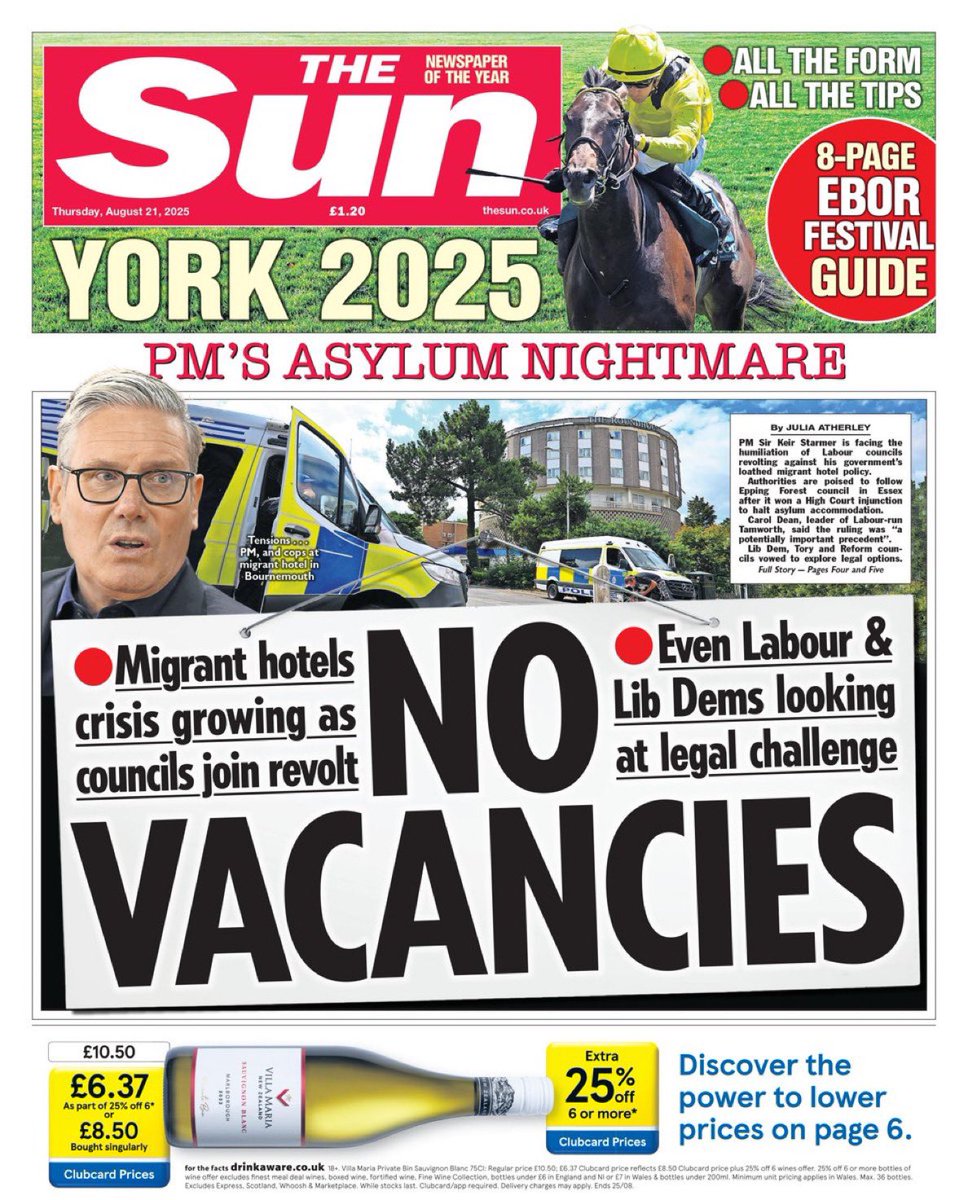 The Great British public are slowly stopping Starmer’s open borders policy. But as Labour shift illegal immigrants into Houses of Multiple Occupation we must protest those too. We must demand government stops the boats, immediately deports, and any left are kept in basic camps.