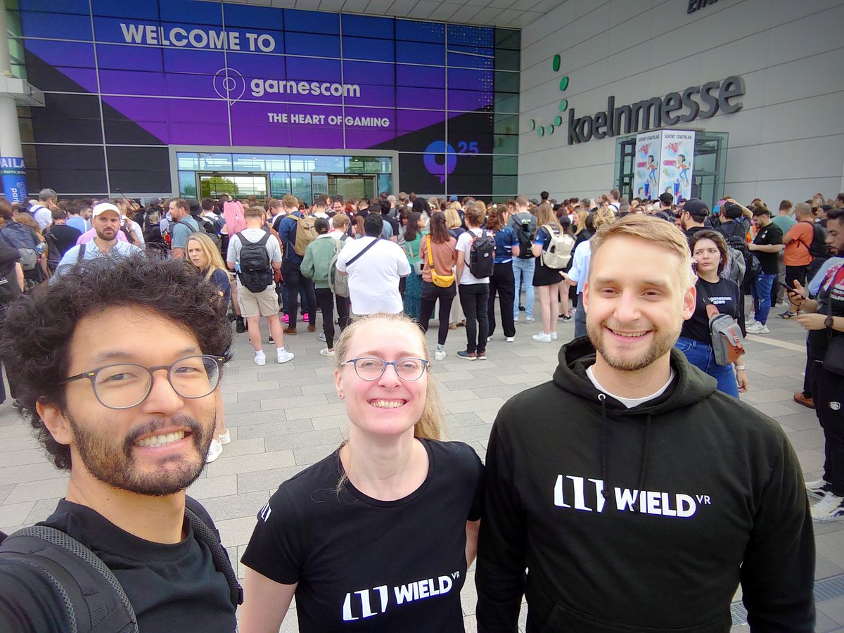 Wield VR has landed at #Gamescom2025!