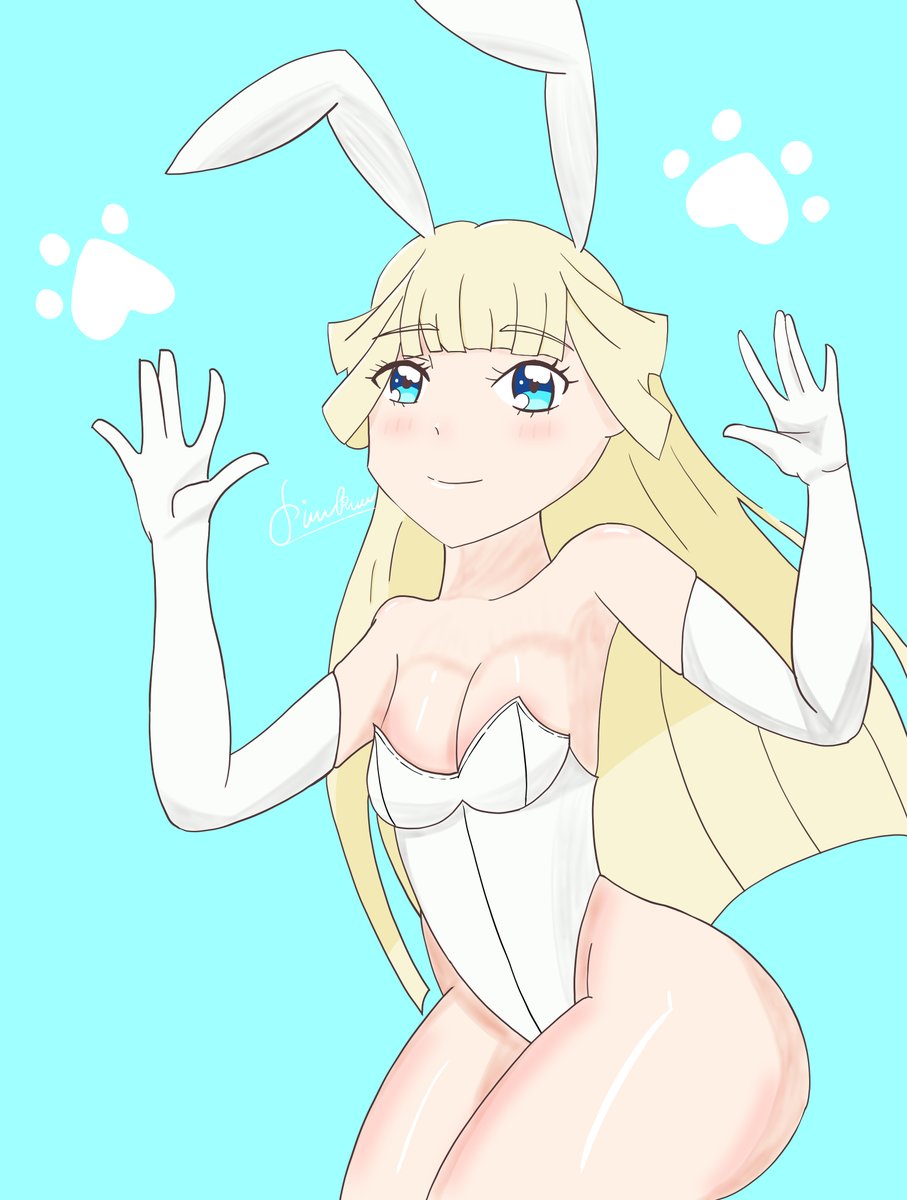 「たまには兎も悪くないわね…」
バニーの日なのでバニーなユキ。
#わんぷり ＃precure