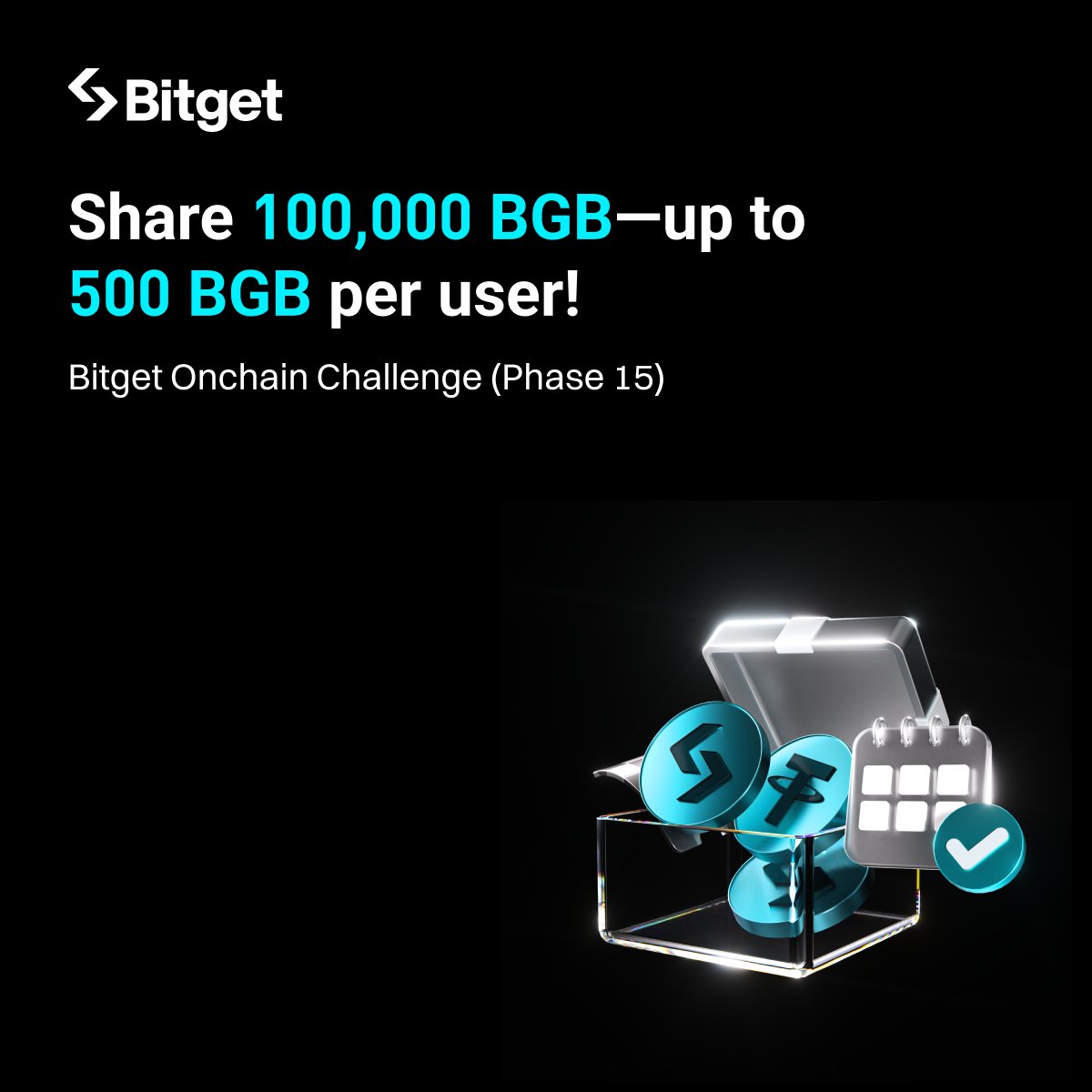 joex con (@conjoex) on Twitter photo Ready for Phase 15? The #OnchainChallenge on #BitgetOnchain unlocks 100,000 $BGB
💎 Trade $50+ on selected tokens
🎯 Credits, bonuses & rewards for new + existing users
🏆 777 winners this round
👉 bitget.com/events/onchain…
#OnchainChallenge #BitgetOnchain Ready for Phase 15? The #OnchainChallenge on #BitgetOnchain unlocks 100,000 $BGB
💎 Trade $50+ on selected tokens
🎯 Credits, bonuses & rewards for new + existing users
🏆 777 winners this round
👉 bitget.com/events/onchain…
#OnchainChallenge #BitgetOnchain