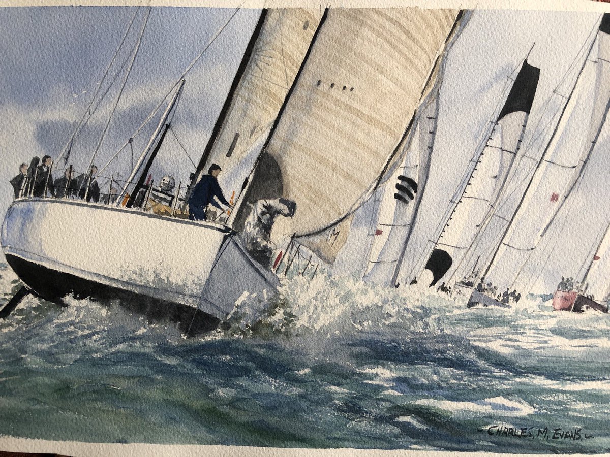 Thank you so much everyone for all of the reposts, likes and lovely comments. Always very much appreciated. <a href="/DalerRowney/">Daler-Rowney</a> #watercolour charlesevansart.com