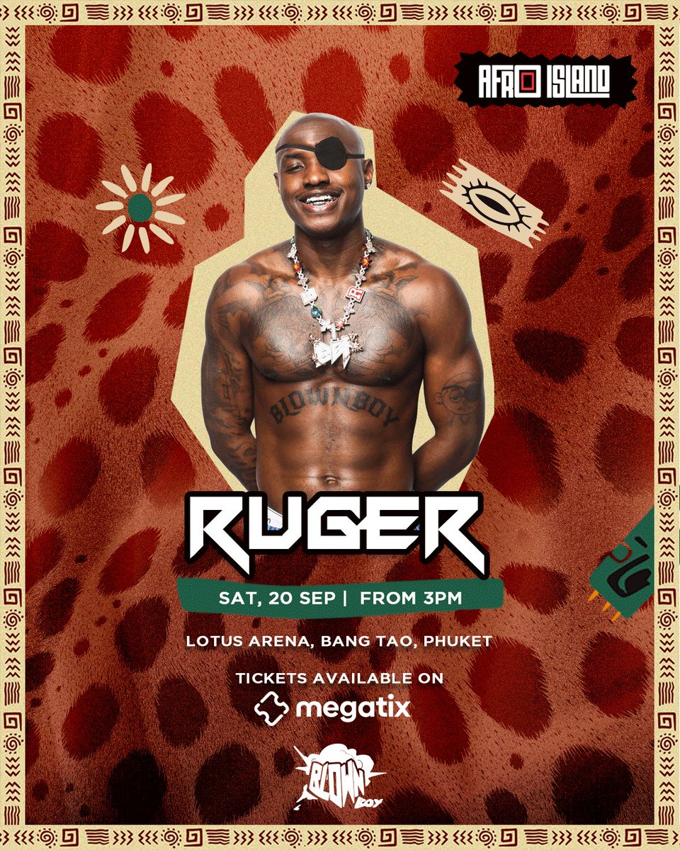 Hey Thailand 🇹🇭!!! See you 20th September @afro_island ❤️