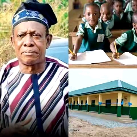Chima_Obi1234's tweet photo. “People know me as Osuofia. They láugh when they see me in movies, but many don’t know the other side of me.

Growing up, I saw how póor children sûffered just to go to school. Some had no shoes, no books, and no food. I told myself, “One day, if God blesses me, I will do something.”

Now, after all these years in Nollywood, I finally did it. I built a free school in Enugu — no school fees, no uniforms, nothing! Just come and learn.

I named it "Osuofia Foundation Academy" because I want to give back to the same society that gave me fame.

For me, true success is not in how many cars you drive, but in how many lives you touch.”

— Nkem Owoh