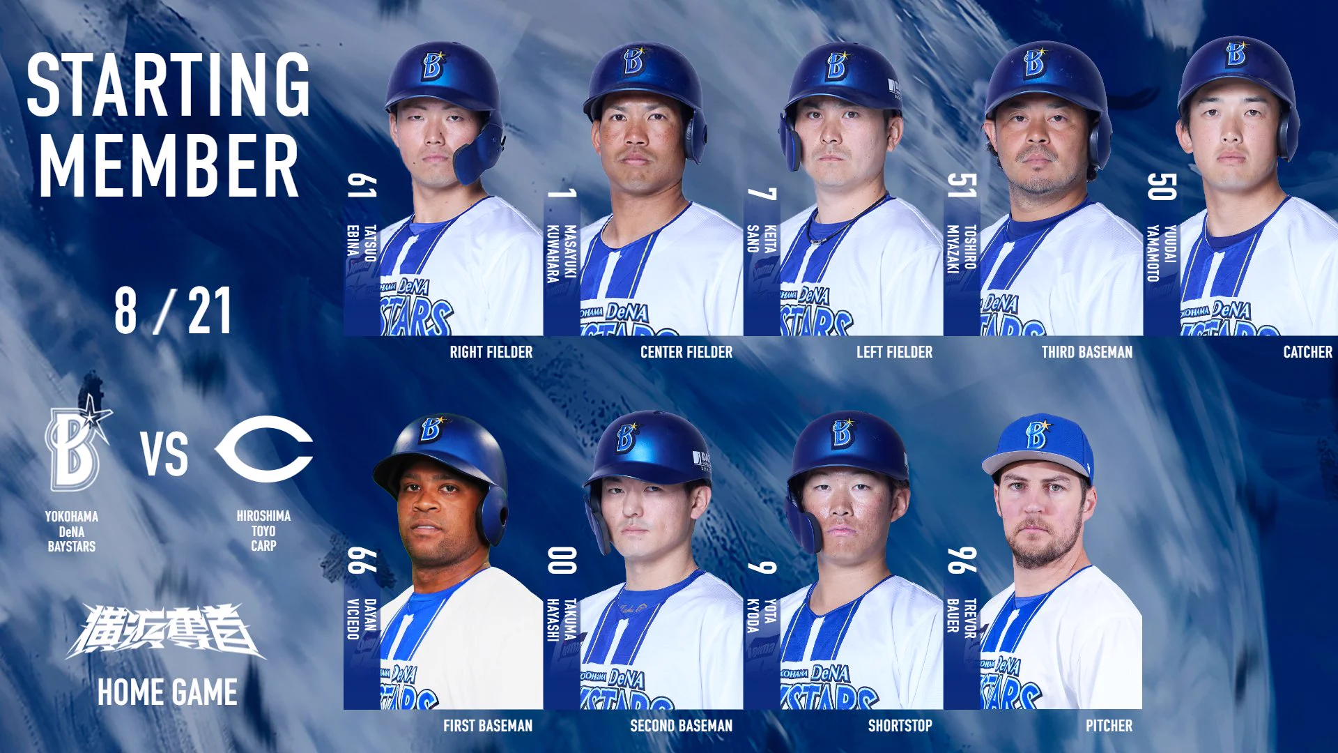 横浜DeNAベイスターズ on X: 