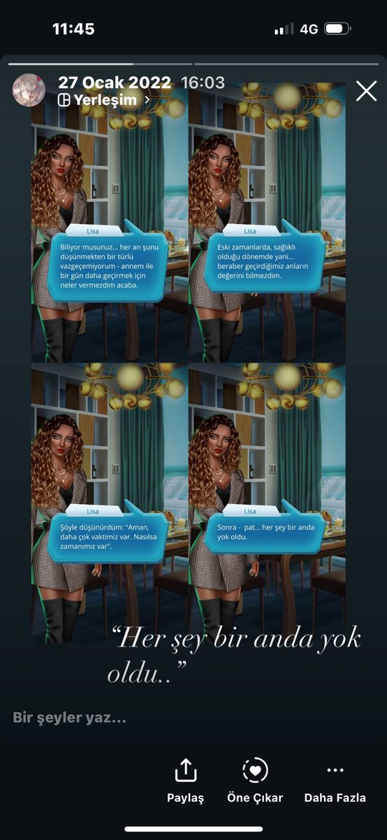 “Her şey bir anda yok oldu”