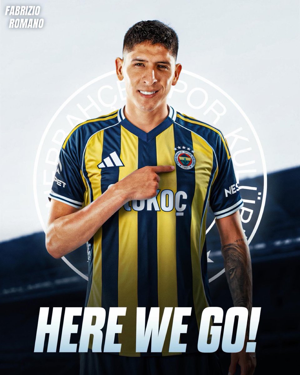 🚨Edson Álvarez Fenerbahçe'de! Satın alma maddesi ile kiralık.

Orta saha oyuncusu bugün sağlık testi için İstanbul’a uçacak. 

(Fabrizio Romano)