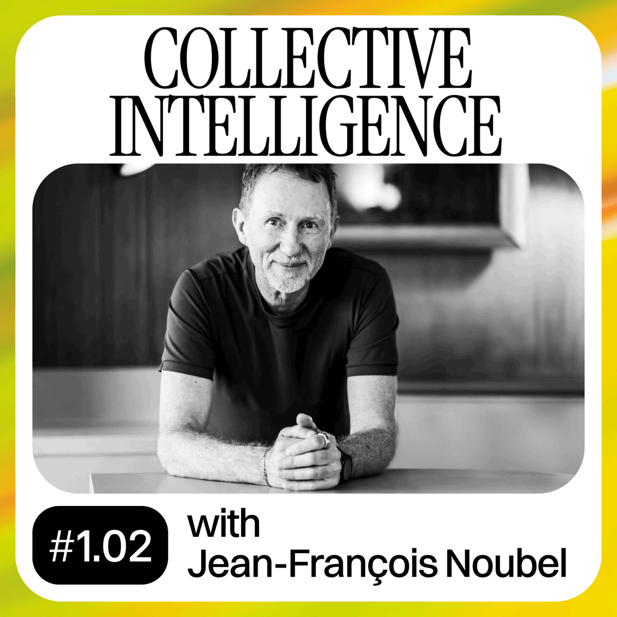 EntangledFuture's tweet photo. Episode 2 is live!
@jfnoubel - Jean-François, explains that for collective intelligence to  scale, we must both see and be seen. Like in a jazz band, where every player senses the whole to improvise, societies also need a reciprocal view of the whole—only on a  larger scale. https://t.co/gNbX680fxk