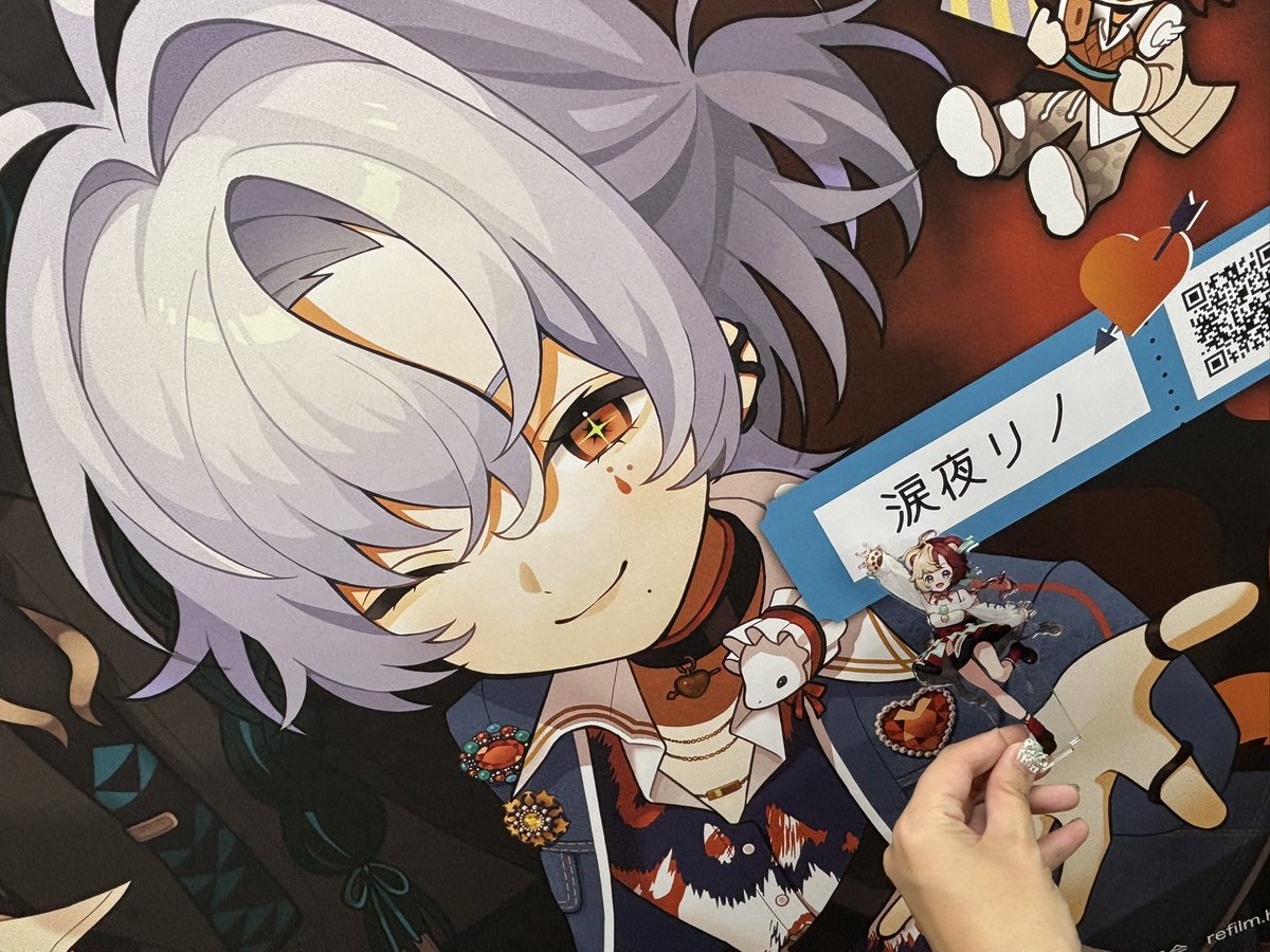 nonosyuke's tweet photo. #Reφilm さんの秋葉原駅応援広告を見てきました‼️
デザインもイラストも素敵だ～✨️(*'▽'*)

MEWLIVEが盛り上がっていくのがとても嬉しい(^-^)v
3枚目はてのりのちʕ•ᴥ•ʔﾍﾞｱｰ

#君とリノち
#夏芽川る日々
#Luuking
#べあとり https://t.co/yumIC8xrQF