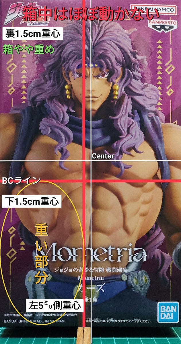 重心情報 ジョジョの奇妙な冒険 戦闘潮流 Mometria カーズ ⚠️入れ方