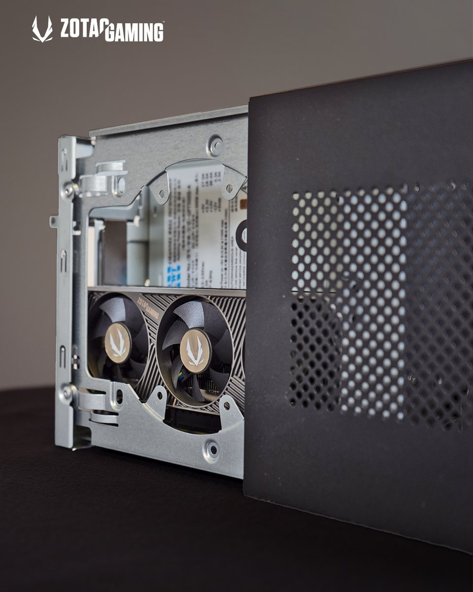 ZOTAC_UK's tweet image. Smallest 🤏 

#ZOTAC #RTX5060 #LowProfile #RTXOn