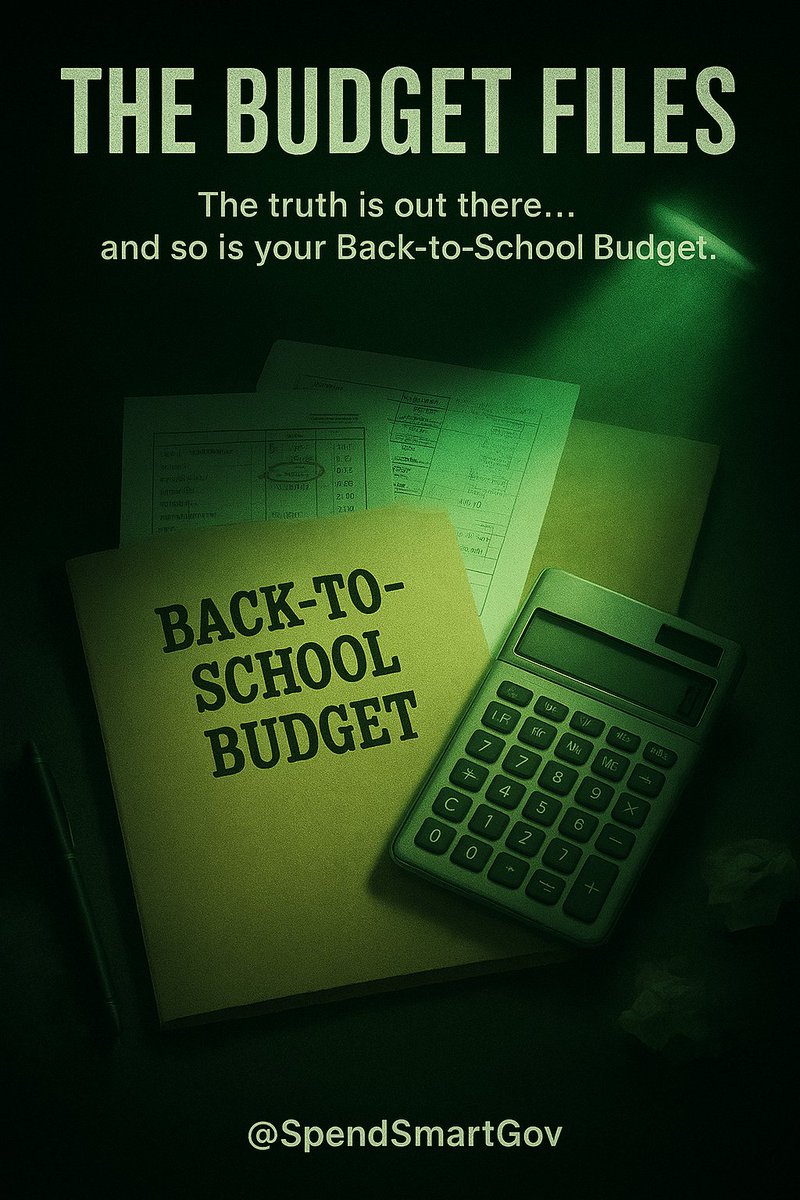 SpendSmartGov's tweet image. The truth is out there… and so is your Back-to-School Budget.​
The Budget Files return every August.​
Investigate before you swipe.​
#XFiles #BudgetMystery #SpendSmartGov