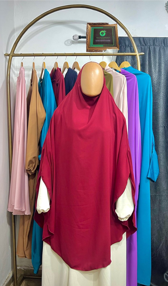 realHazeezat's tweet photo. ✨ Which of these 2-piece set combinations is your favorite? ✨
A fav customer just ordered 3 stunning 2-piece sets and these beauties are part of it. Alhamdulillah, the feedback I got was heartwarming, I truly enjoyed every moment of bringing these masterpieces to life.

Stay tuned, I’ll also be posting the gown + hijab combos soon in shaa Allah 🌸

📌 Price: ₦32,000
The Khimars on the hanger are also available from 15-17k 

Please rt🙏
