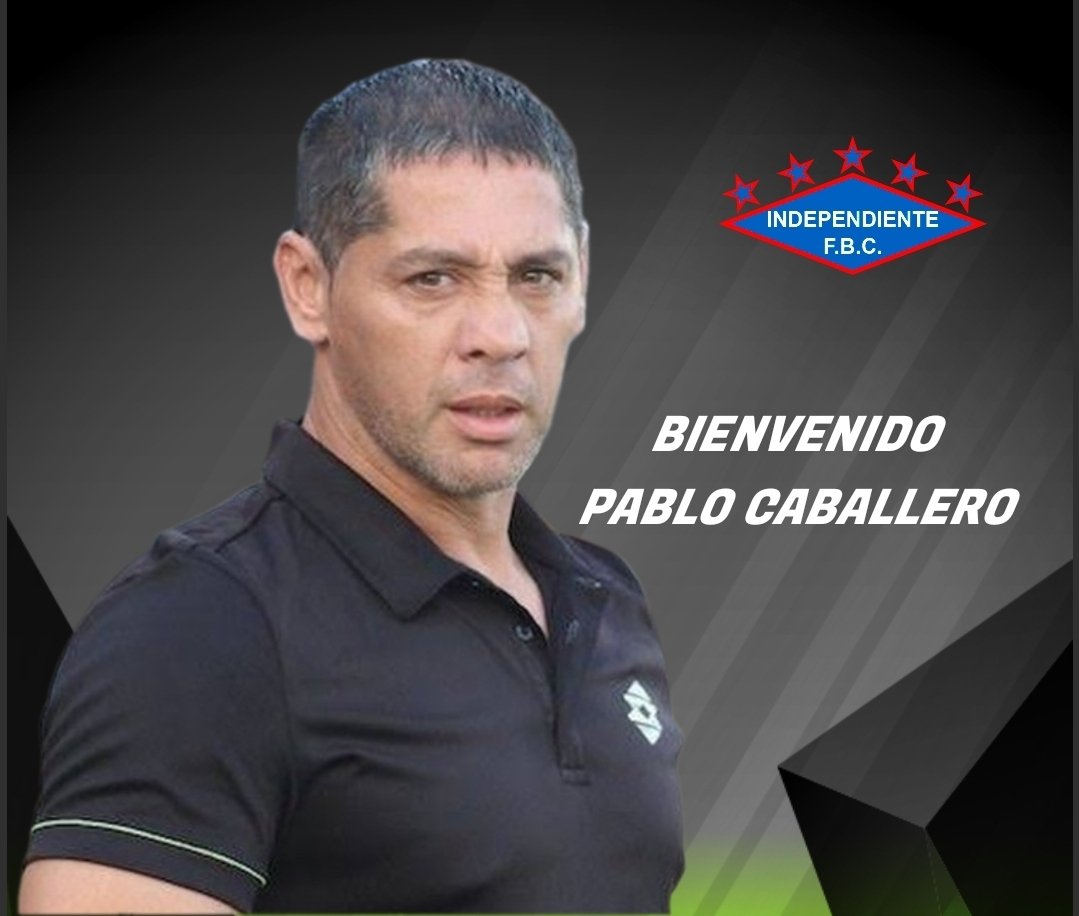 Confirmado ✔ 
Vuelve a casa...
Bienvenido al <a href="/Indefbc1925/">Club independiente fbc</a> Profesor Pablo Caballero 
 Hoy a las 09:00 de la mañana se hace oficial la presentación..
#Vamos_Azules 
#UnSiglodePasion...