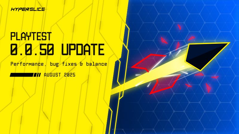 Playtest update 0.0.50 is live! 

It improves performance, fixes bugs and balances the game more. 
Give it a try now on Steam ⚡

store.steampowered.com/news/app/29778…