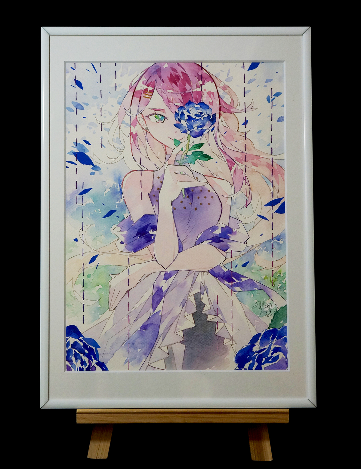 【原画4点セット】●Kaoruko Negishi● アクリル画　紐付き 晴瀬ひろき@9/7コミティア153ね26ab on X: 