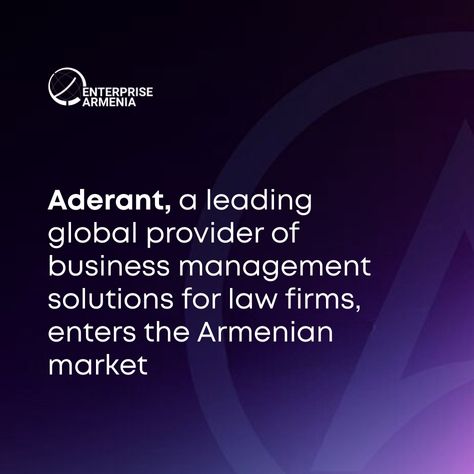 🚀 <a href="/Aderant/">Aderant</a> , a global legal-tech leader in business management solutions for law firms, with offices in #Europe, #UK, and #Canada, has signed a definitive agreement to acquire the legal technology assets of Armenian AI startup HerculesAI - a pioneer in AI-driven billing
