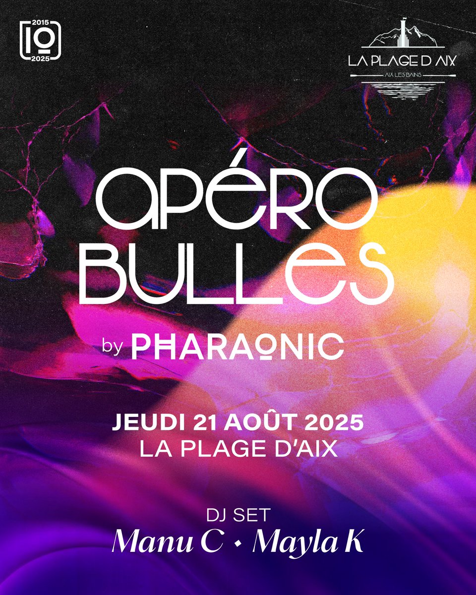 pda_event's tweet photo. Un avant-goût de Pharaonic ?
RDV ce soir à la Plage d'Aix avec Mayla K avec plein de cadeaux à gagner !
@Pharaonic_fest https://t.co/rjt8lgOYJP