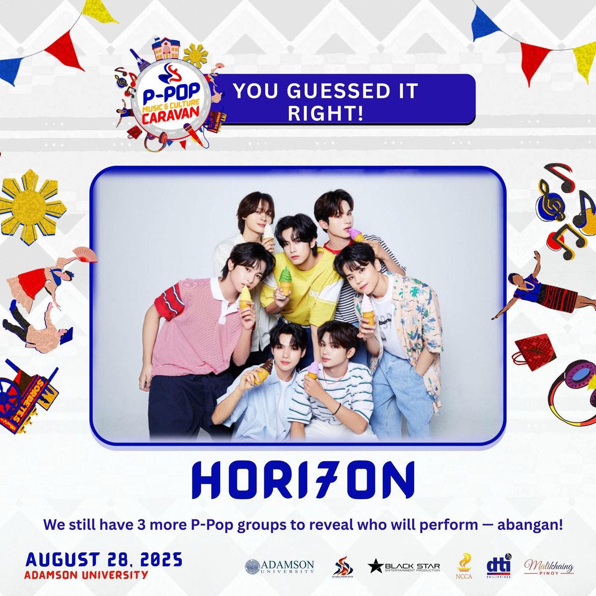 Ayan meron ulit .  Excited na. 

#HORI7ON #호라이즌 
<a href="/HORI7ONofficial/">HORI7ONofficial</a>