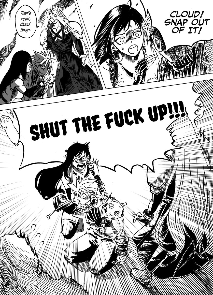 It was fun to see how many people agree that Tifa should tell Sephiroth to stfu.