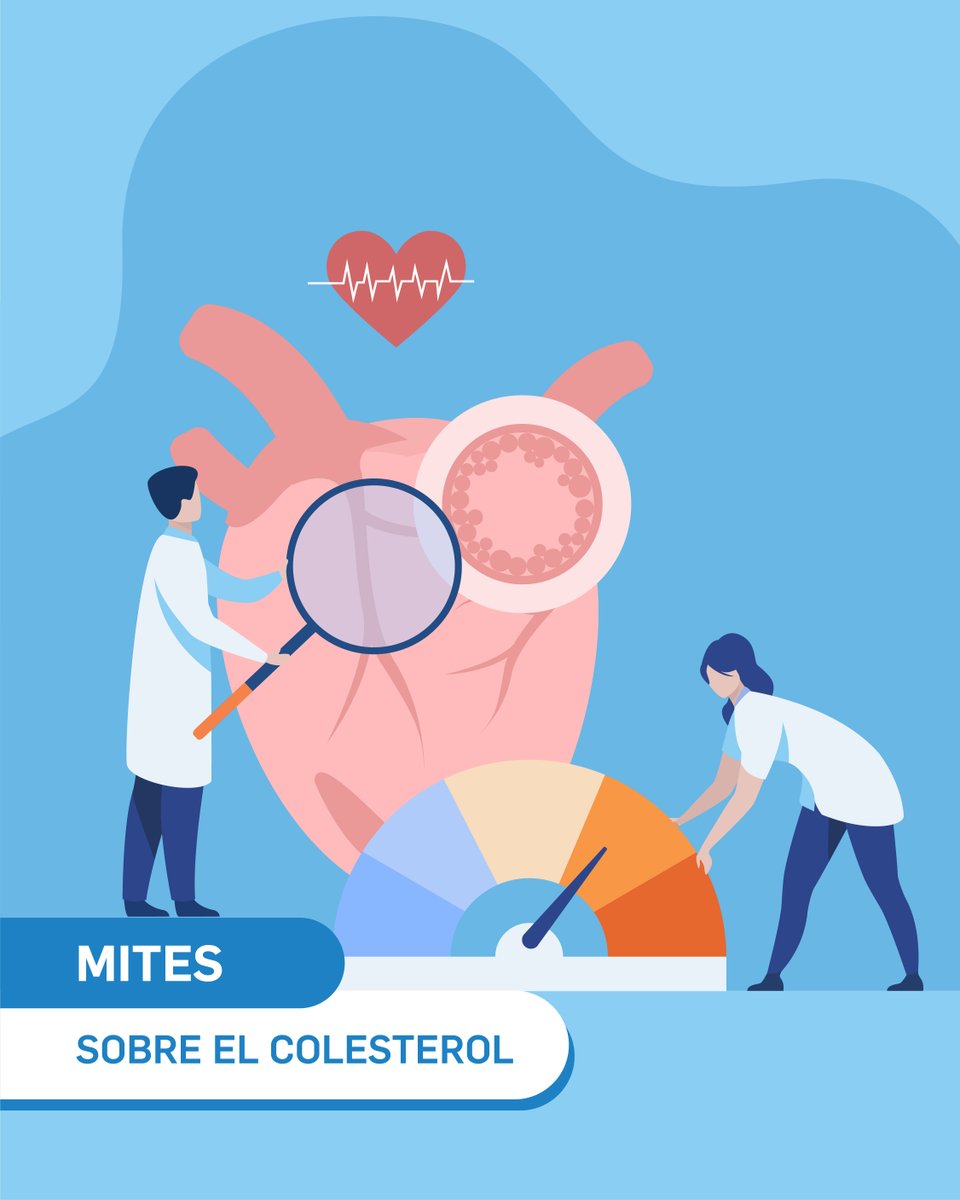 ClinicaCorachan's tweet image. 🧐 Avui trenquem mites que afecten la teva salut, en concret de la teva salut cardiovascular.

T’expliquem la veritat darrere de les creences més comunes sobre el colesterol.

👉 Llisca per a descobrir la realitat i cuidar millor el teu cor.

#Corachan #ClinicaCorachan…