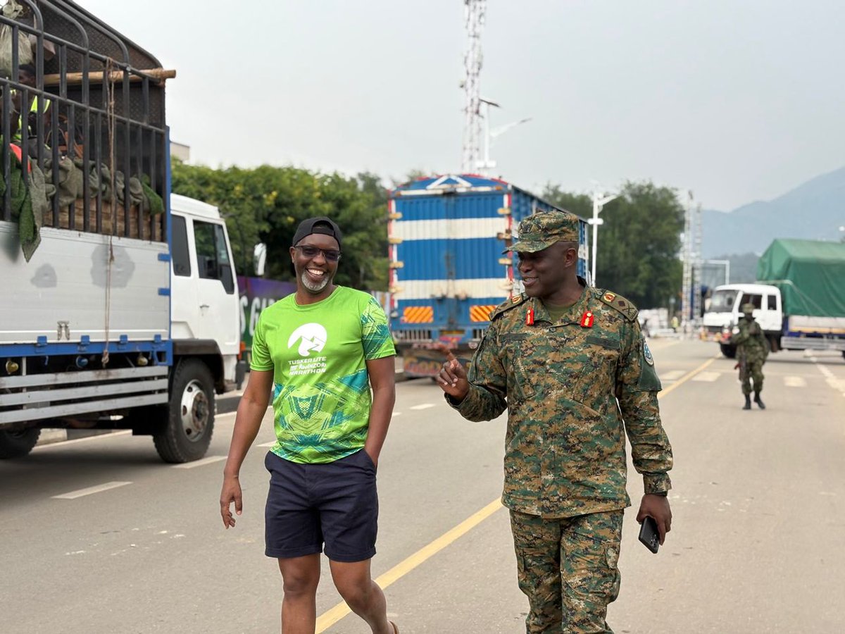 Chiquita ๐ฆ (@chiquita_shakie) on Twitter photo <a href="/wekesa_amos/">Amos Wekesa</a> has already touched base in Kasese ahead of the #TuskerLiteRwenzoriMarathon.
Seen here coordinating with a security officer, ensuring everything is in check for a smooth and safe experience.
Leadership is in the details. <a href="/wekesa_amos/">Amos Wekesa</a> has already touched base in Kasese ahead of the #TuskerLiteRwenzoriMarathon.
Seen here coordinating with a security officer, ensuring everything is in check for a smooth and safe experience.
Leadership is in the details.