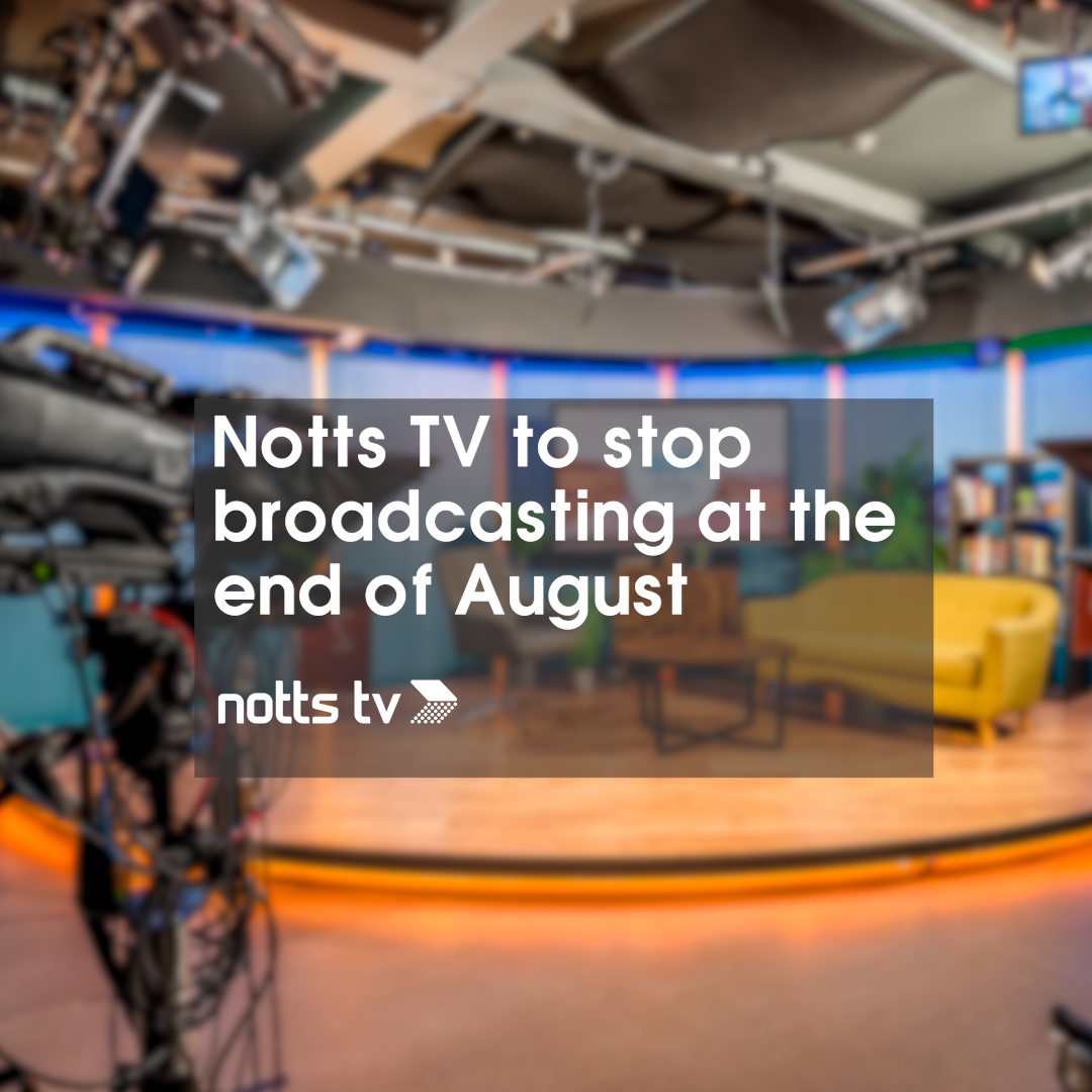 Notts_TV's tweet image. Notts TV will stop broadcasting on Friday, August 29 2025.

The planned closure has been brought forward from November following the departures of several key staff members to pursue new opportunities.

Full story: nottstv.com/notts-tv-to-st…