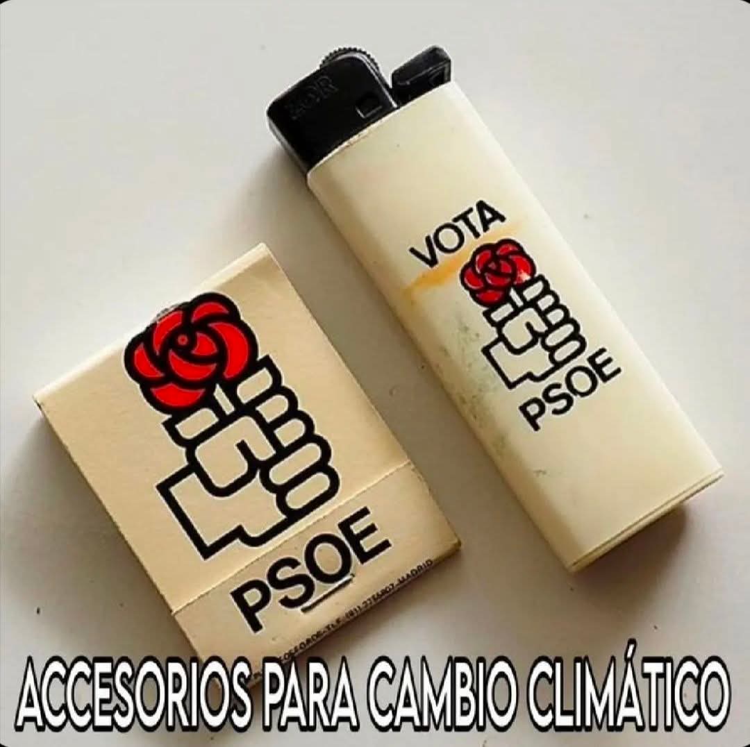 Lo más sangrante no es que tengan la poca vergüenza de culpar al #cambioclimático por los incendios habiendo ya 40 detenidos. Lo peor es que todavía hay personas que se los creen, no les han engañado todavía lo suficiente.