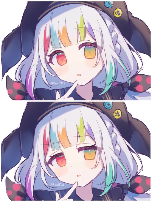 ノアちゃん可愛すぎて差分作りすぎ問題 #まのさば #まのさば二次創作
