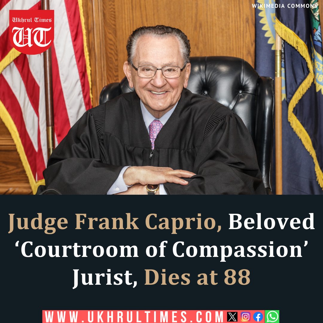ukhrultimes's tweet image. #UTSnippet: Frank Caprio, the longtime Providence municipal judge whose televised rulings on #CaughtInProvidence earned him worldwide admiration for blending justice with compassion, died at the age of 88. Known as the “nicest judge in the world,” #Frank Caprio became a cultural…