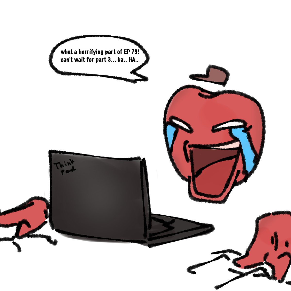 Me coping to the episode.