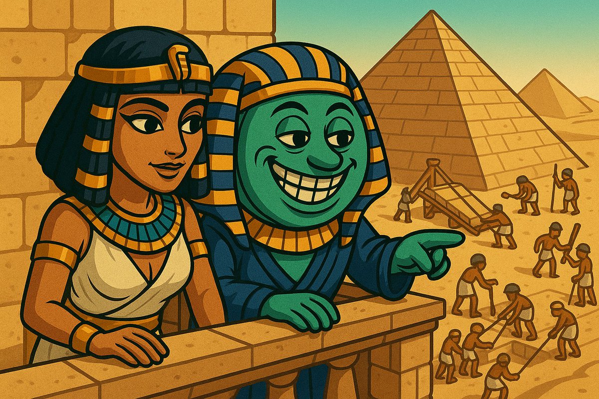 0zfuture's tweet photo. They thought Solino built pyramids… but he was stacking bags all along. 💰📈

#SolinoEmpire #PyramidOfProfits #CryptoPharaoh #StackingBags #CoinDynasty #AncientGains #MemeCoinKing #solana #YZY #Bitcoin #memecoin #1000x https://t.co/xFIx0HhIBg
