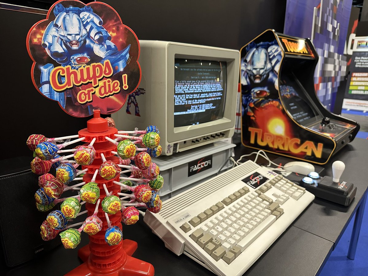 JoachimHesse's tweet image. Lutschen oder tot! #Gamescom2025 #Factor5 #Turrican