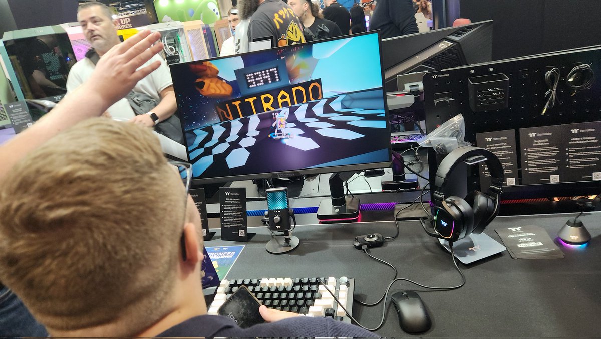 Andy_IgnazTHK's tweet photo. Danke Nitrado für die tolle Möglichkeit. #nitradospace #Gamescom2025 https://t.co/AUZUqRwXIQ